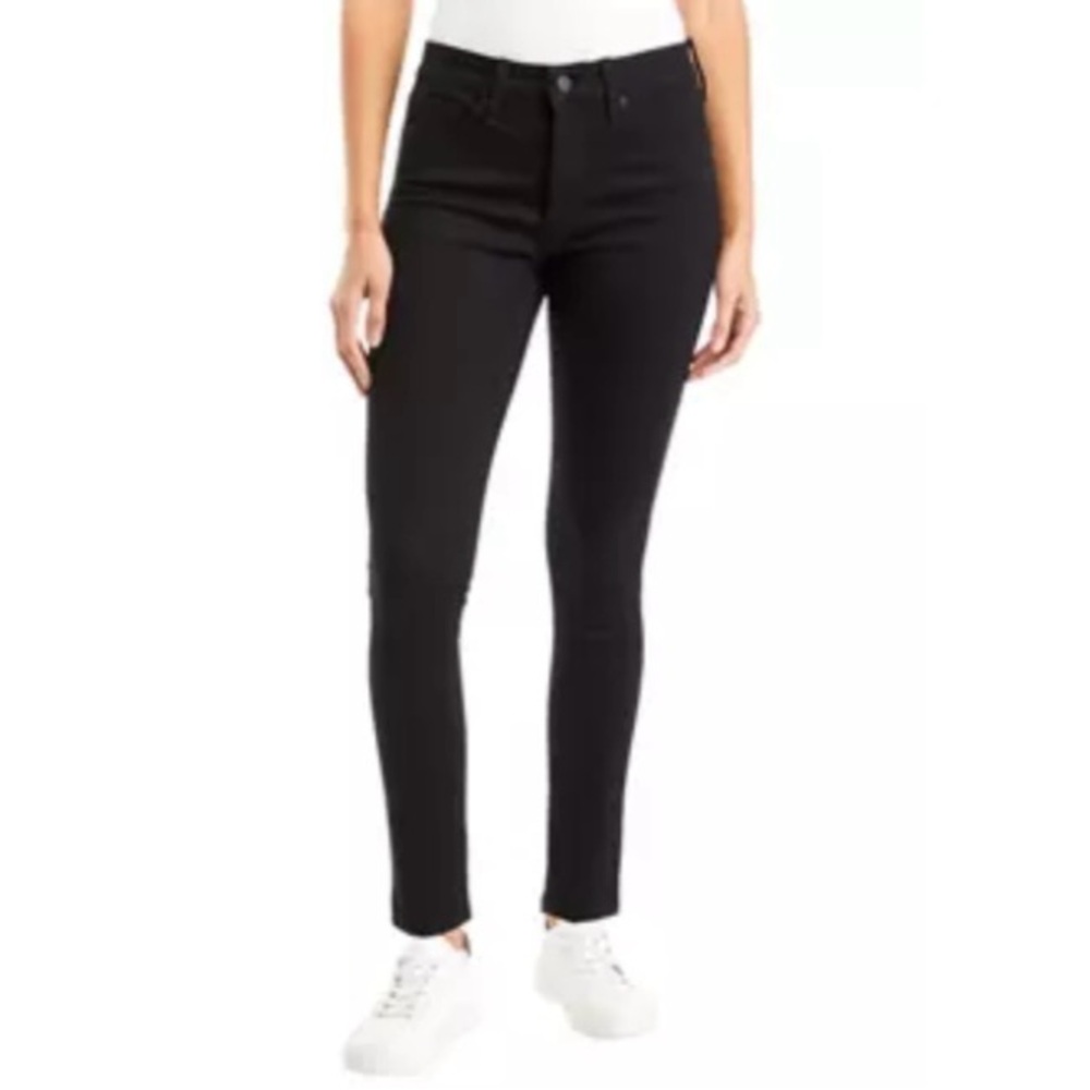 Crown & Ivory Women's Mid Rise Skinny Jeans | Size 14 | Saturated Black NEW!!